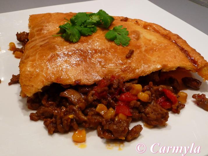 EMPANADA DE CARNE CON CHAMPIÑONES  trozo