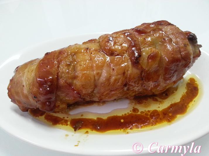 MUSLITOS DE POLLO RELLENOS DE CHAMPIÑONES 1