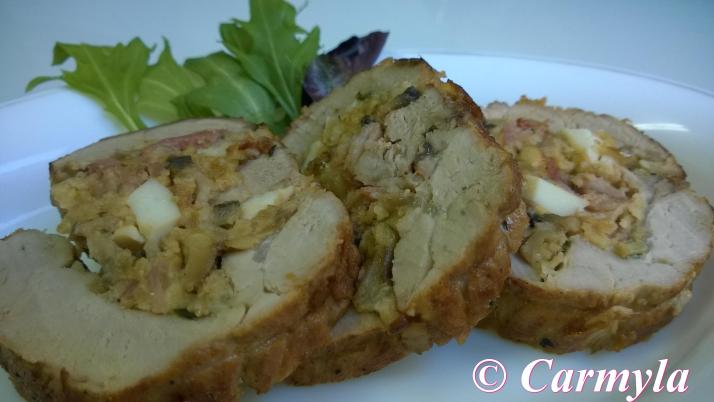 SOLOMILLO RELLENO DE HONGOS Y JAMÓN 1