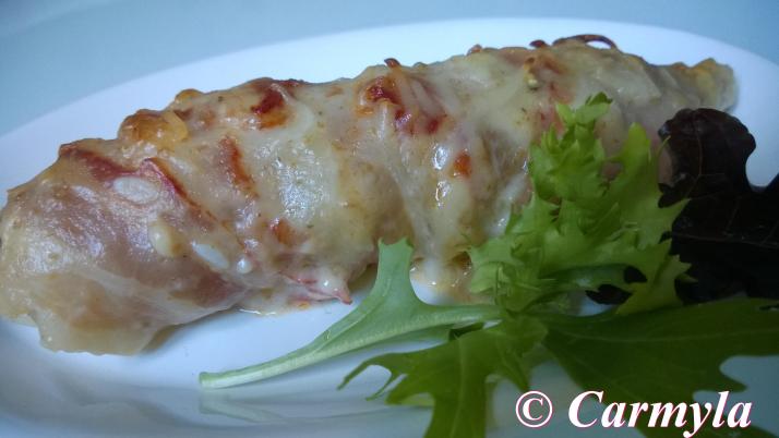 ENDIVIAS CON JAMON GRATINADAS 3