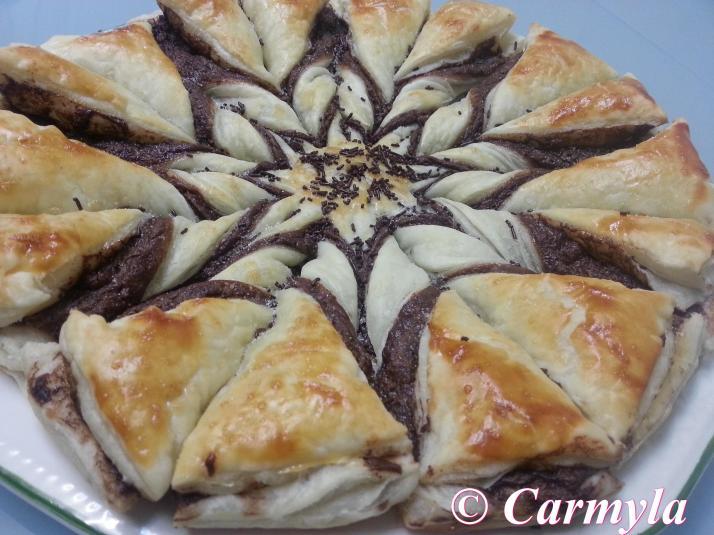 TARTA DE CHOCOLATE Y HOJALDRE entera 2