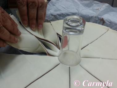 TARTA DE CHOCOLATE Y HOJALDRE prep 4