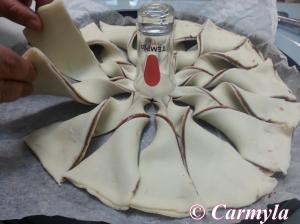 TARTA DE CHOCOLATE Y HOJALDRE prep 5