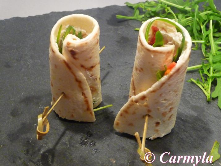 WRAPITOS DE CHORIZO Y RICOTTA preparación 2