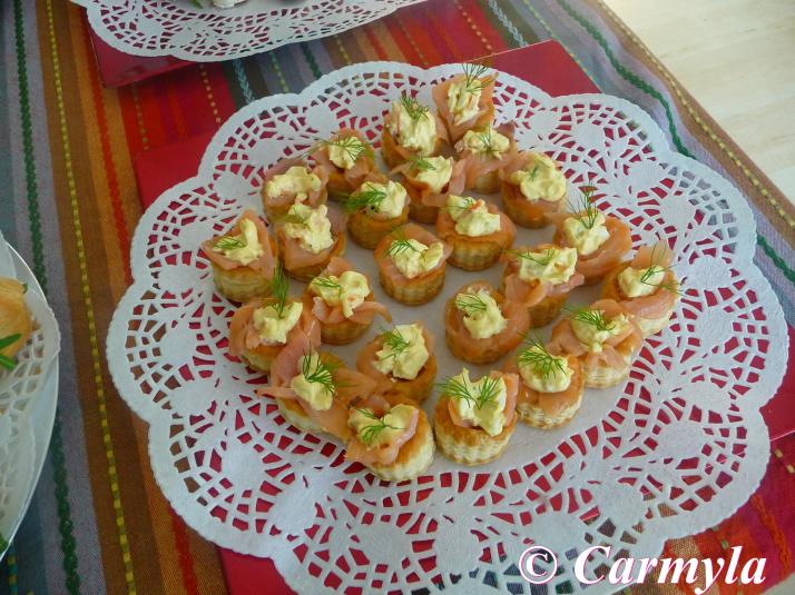 ZAKOUSKI DE SALMÓN Y ENSALADA DE HUEVO 2