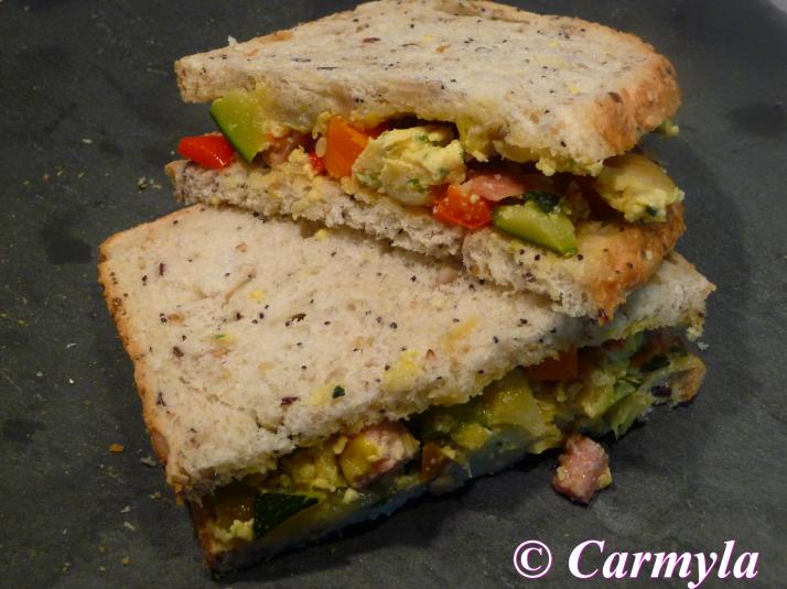 REVUELTO DE VERDURAS CON SALCHICHÓN 3