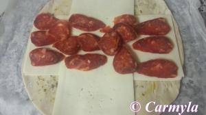 ROLLO DE CHORIZO PICANTE BIO prep 3