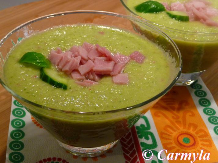 SOPA DE MELÓN Y PEPINO 2