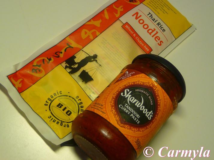 NOODLES TANDOORI  ingredientes