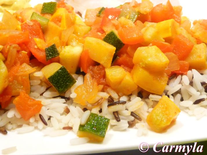 ARROZ SALVAJE CON VERDURAS 1