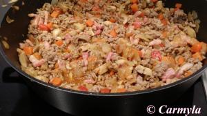 ARROZ CON CARNE PICADA prep 4