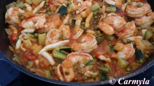ARROZ CON LANGOSTINOS prep 1