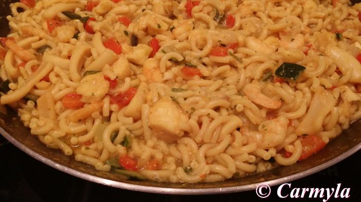 FIDEUA DE PESCADO prep 1